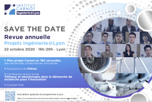 SAVE THE DATE-REVUE PROJETS CARNOT2020