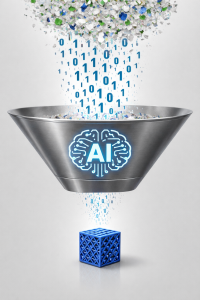 MIAM-image IA-2-cube lattice fond gris